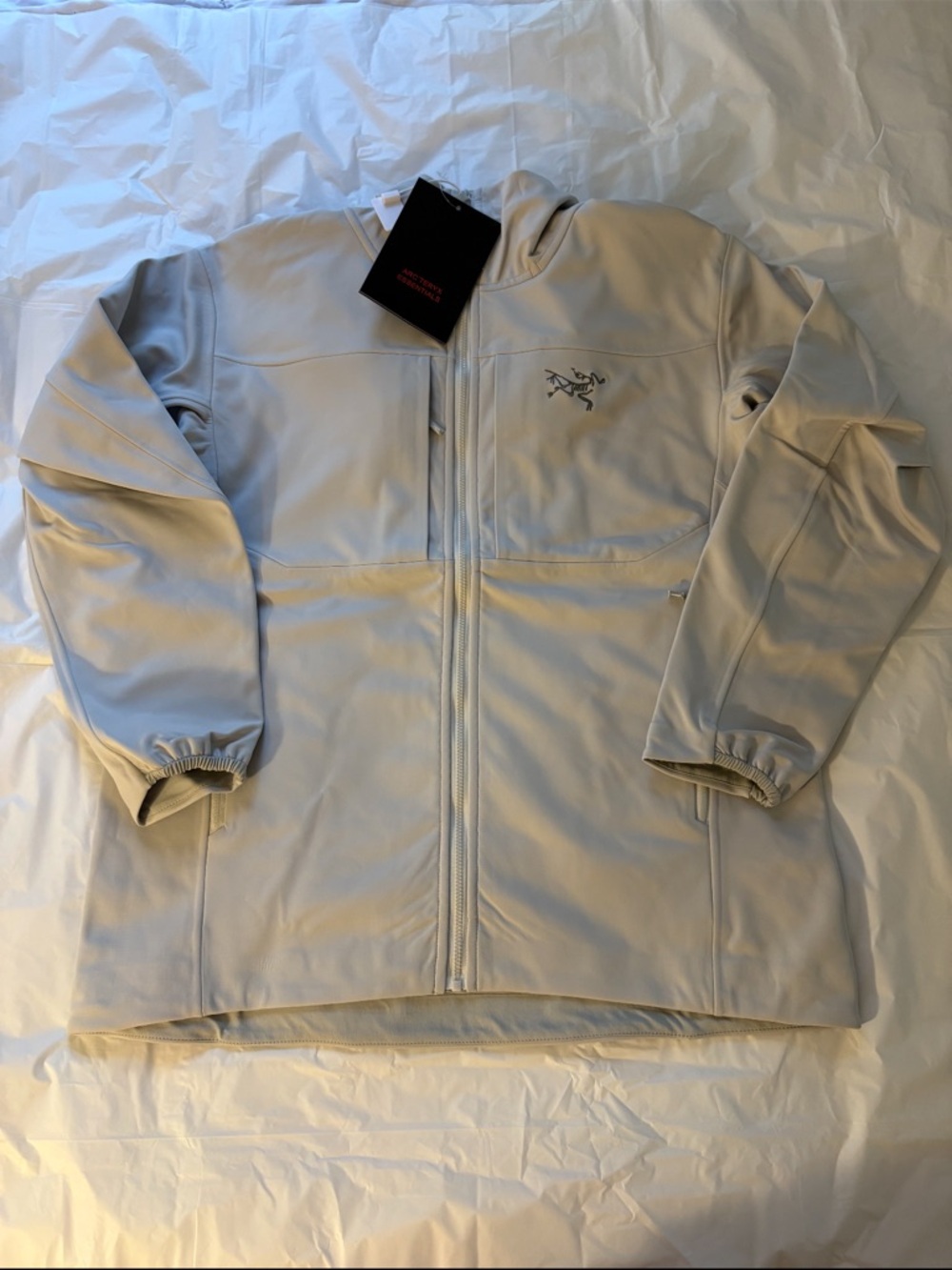 Arc'teryx Men's Light Beige Softshell Jacket